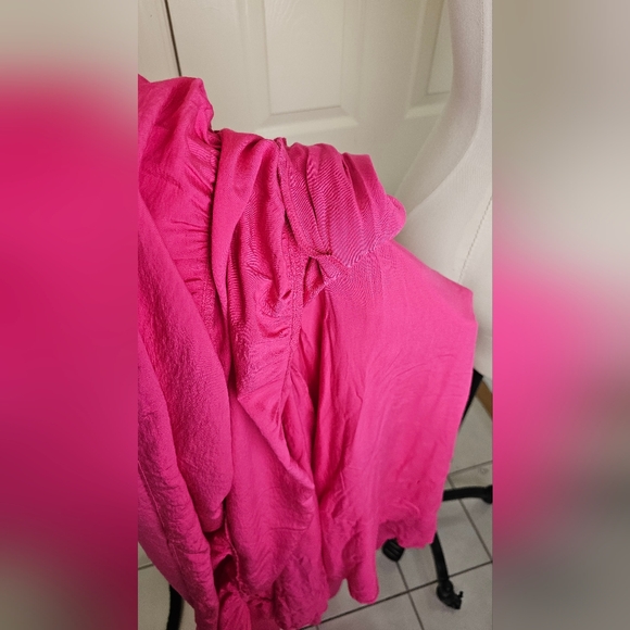 Maeve Anthropologie Marlene Tiered flowy Maxi Dress Pink women Size S viscose - Picture 11 of 11